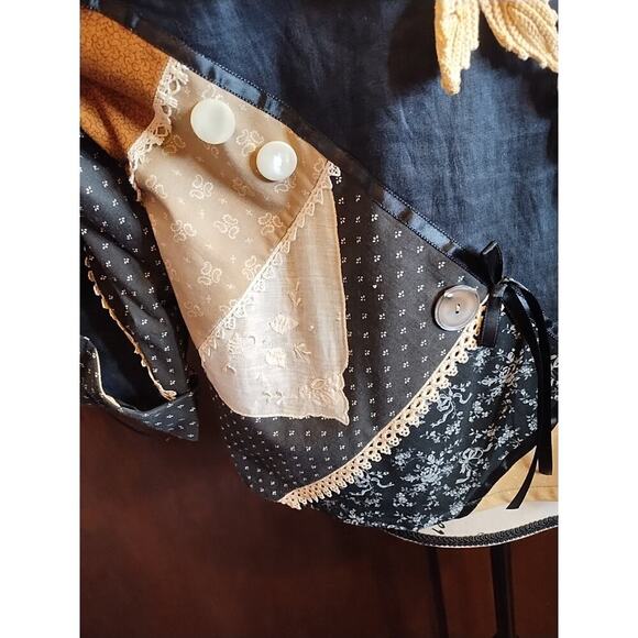 Scott August By O’Dell House Multi Media Mixed Print Plus Size 1X Vintage Artsy - Picture 13 of 14